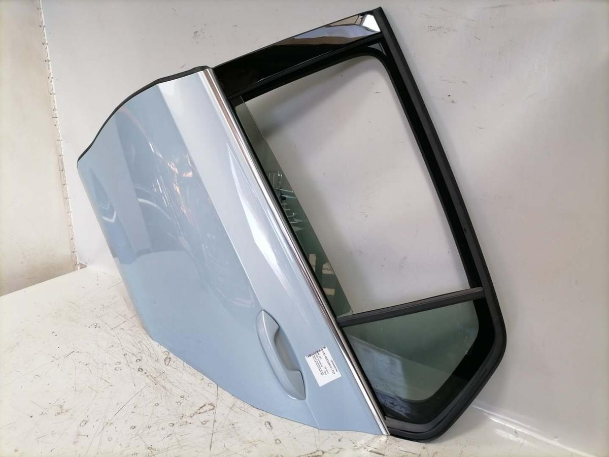 VW Golf 8 original T&uuml;r hinten links LV5L Christal Ice Blue Flie&szlig;heck Rohbau Bj.2024